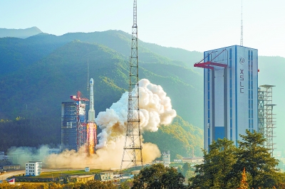 第五十、五十一颗北斗导航卫星发送成功
