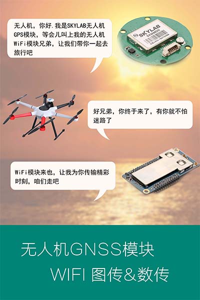 无人机GPS模块、WiFi模块