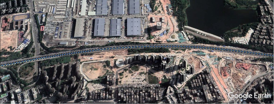 SKG125全开放环境，卫星信号无遮挡路测