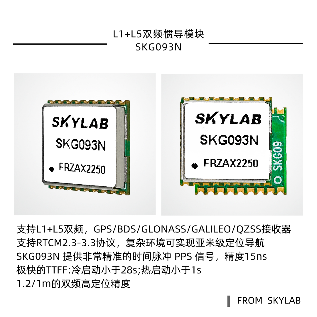 选型小尺寸双频惯导模块SKG093N，有参考设计指南吗？